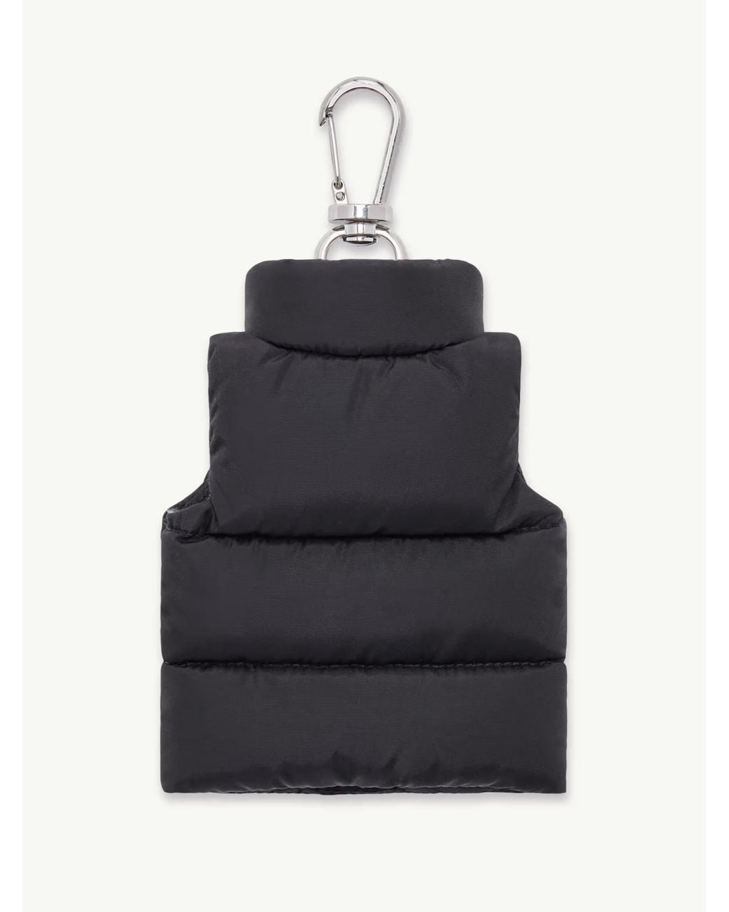 Moncler Blue Gilet-Shaped Key Ring for men