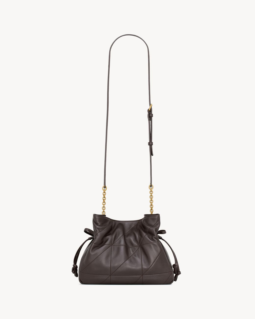 Saint Laurent White Jamie Shoulder Pouch