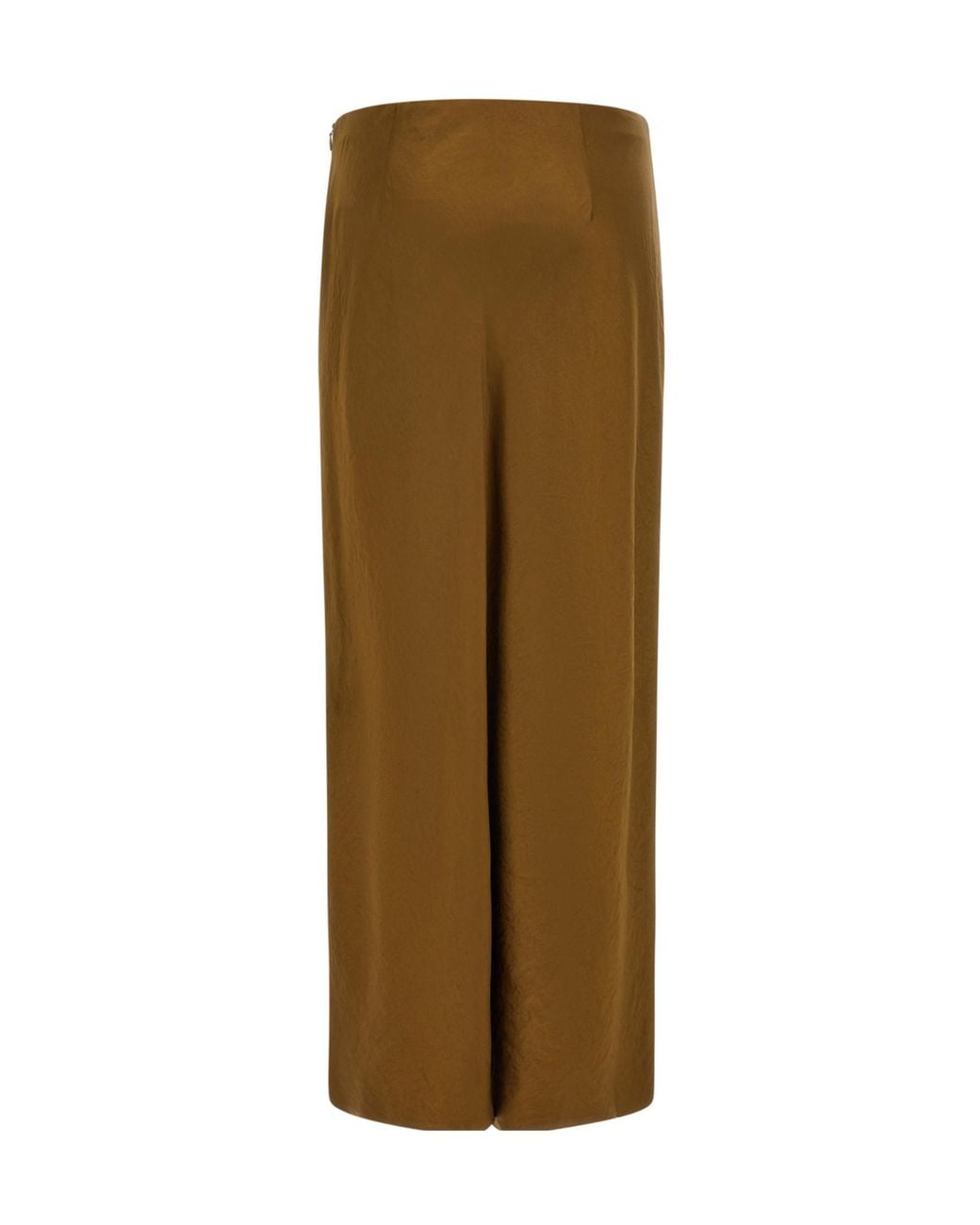 Vince Natural Side-Slit Skirt