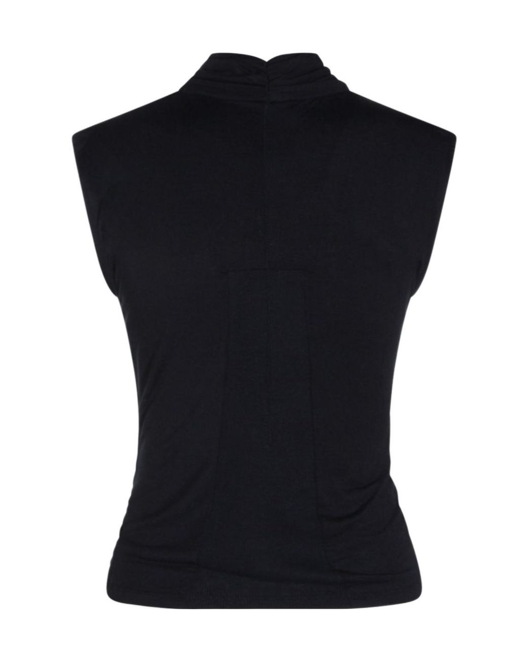 Thom Krom Blue Wrapped Top