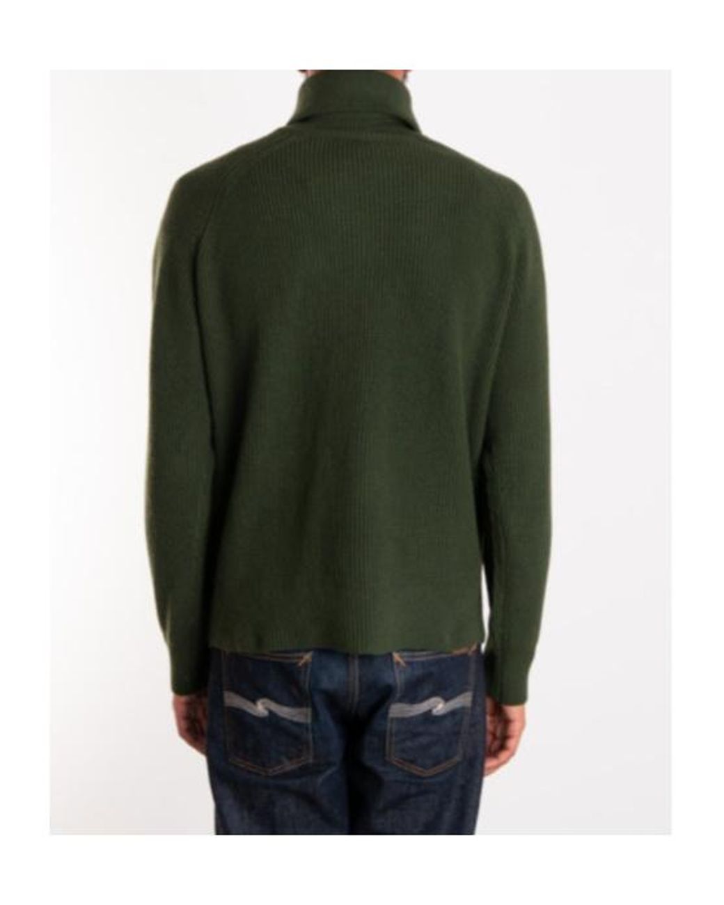Maison Kitsuné Green Long-Sleeved Sweater for men