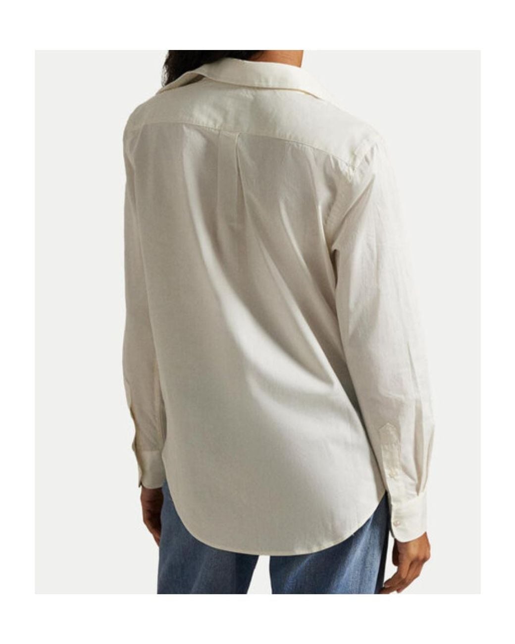 Polo Ralph Lauren White Polo Pony Twill Shirt