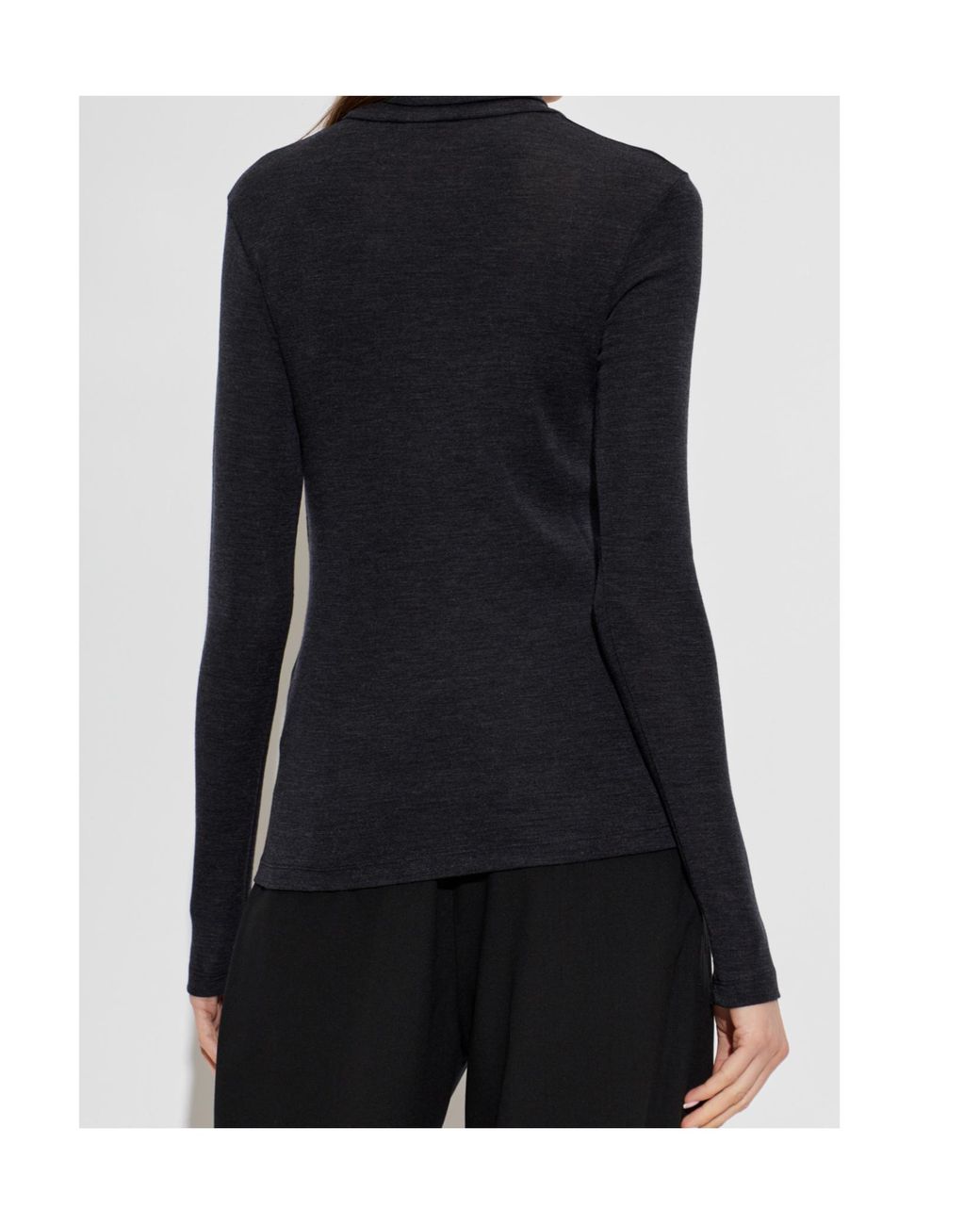 Rohe Blue Long-Sleeved Sweater