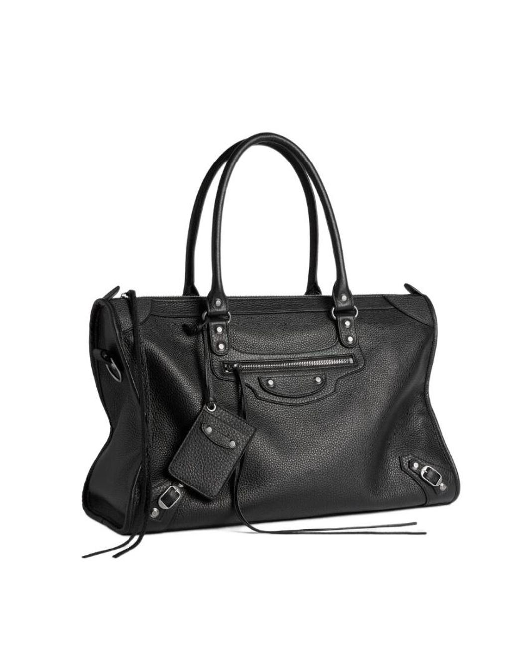 Balenciaga Black Le City Large Travel Bag for men