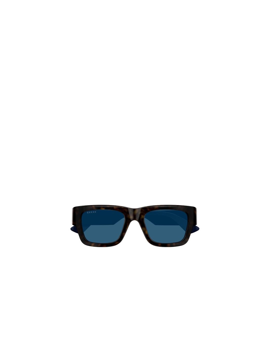 Gucci Blue Eyewear Rectangular Frame Sunglasses for men