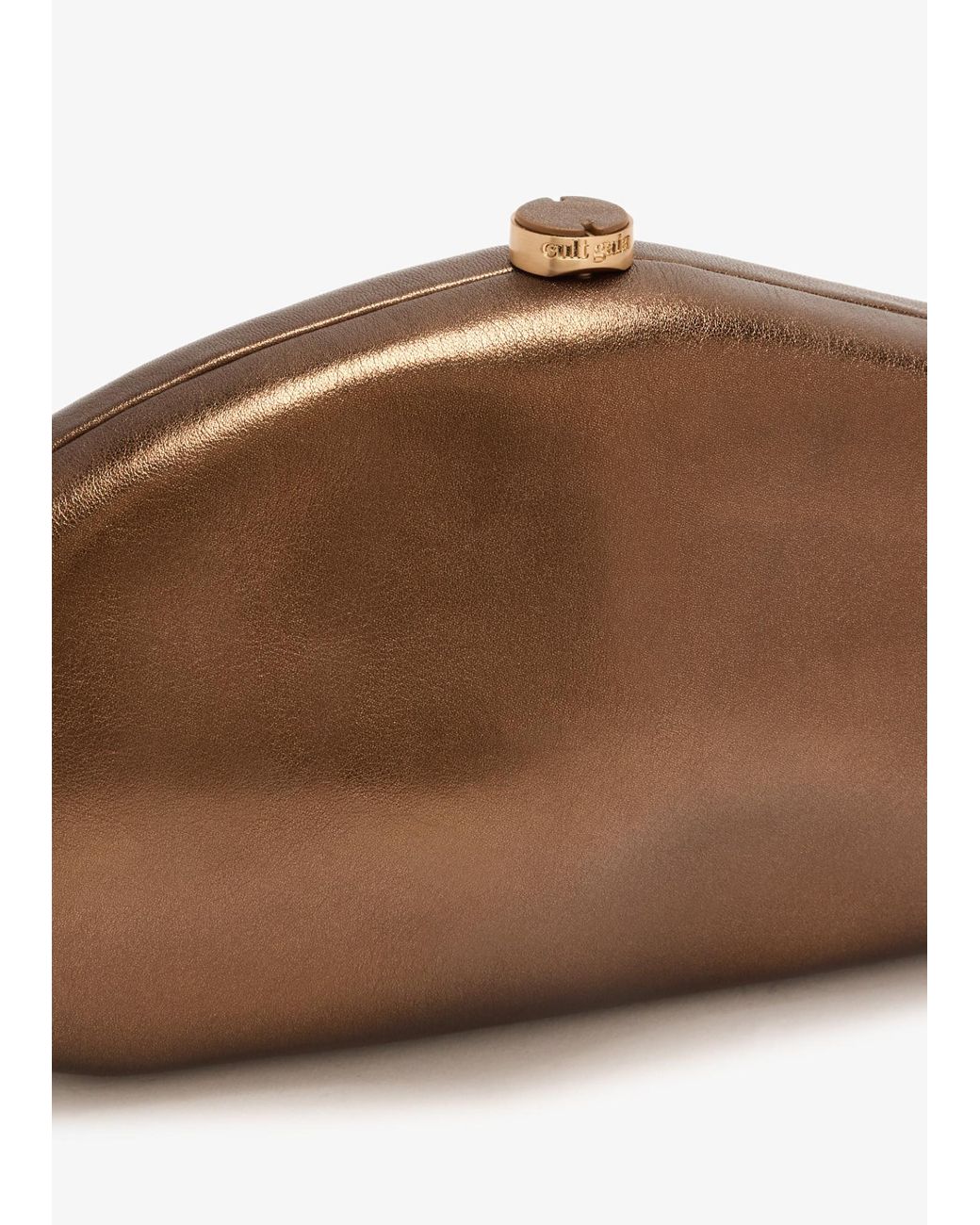 Cult Gaia Brown Caldera Clutch