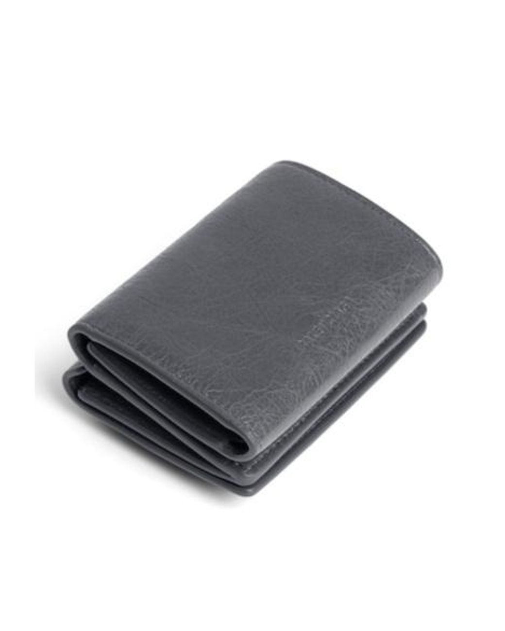 Balenciaga Gray Le City Mini Wallet