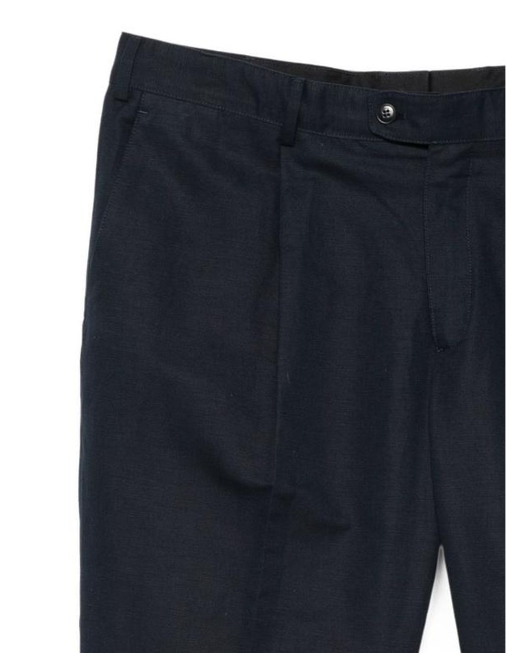 Brioni Blue Casual Trousers With Belt Loops for men