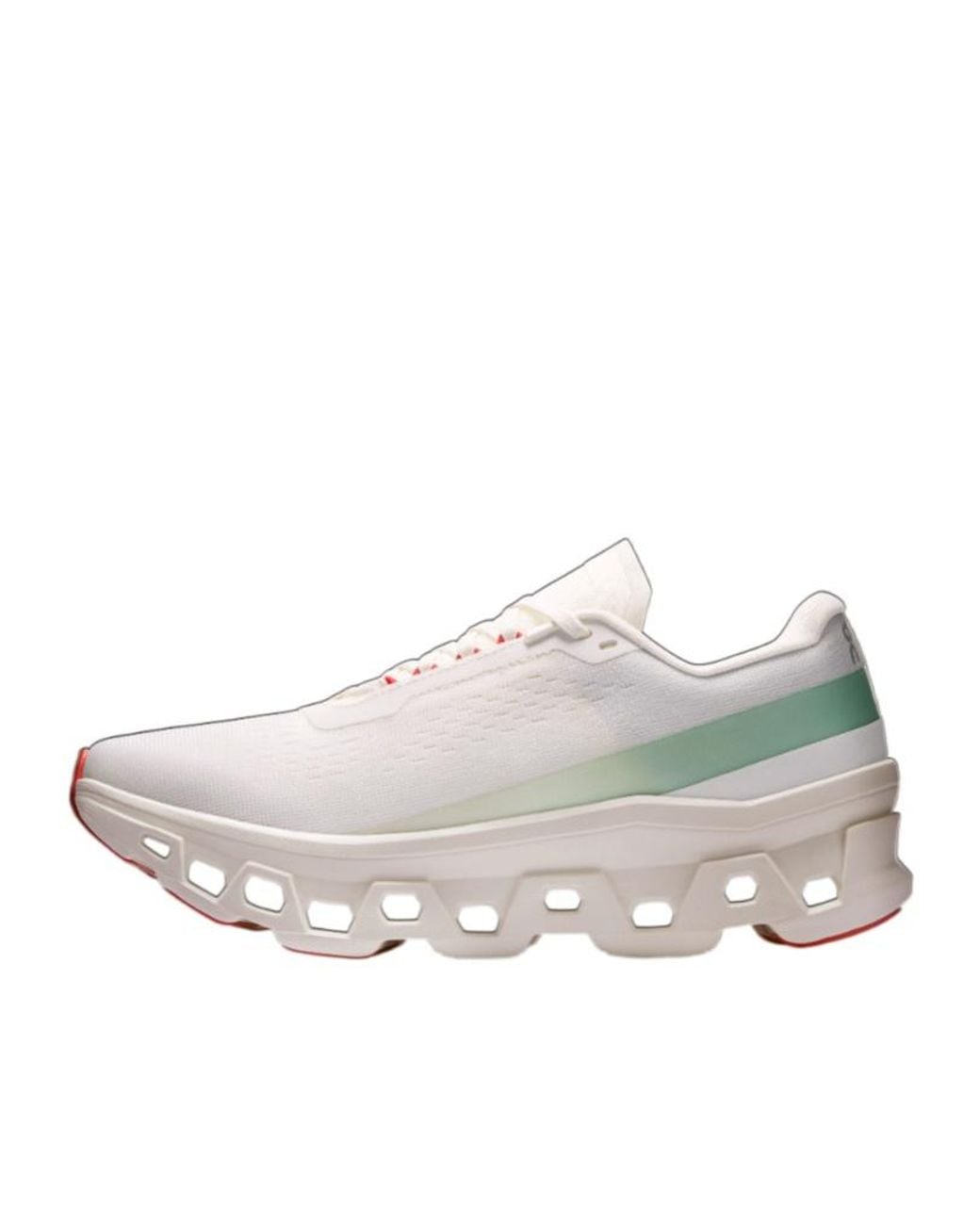 On Shoes Pink Cloudmonster 1 Lace-Up Sneakers