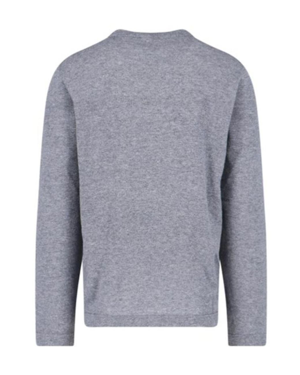 The Row Gray Crew Neck Sweater for men