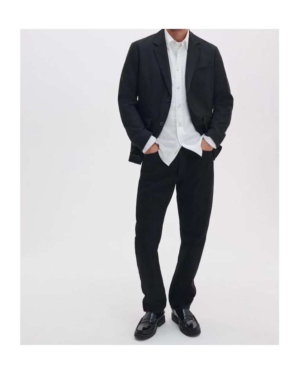 Rag & Bone Blue Straight-Leg Jeans for men