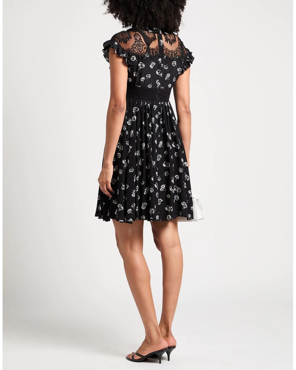 Dolce & Gabbana Black Pleated Dresses