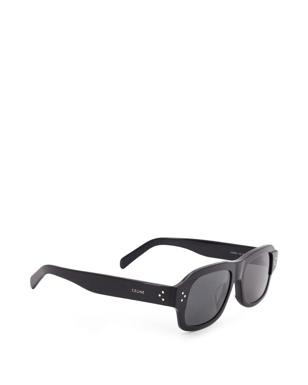 Céline White Frame 61 Sunglasses for men