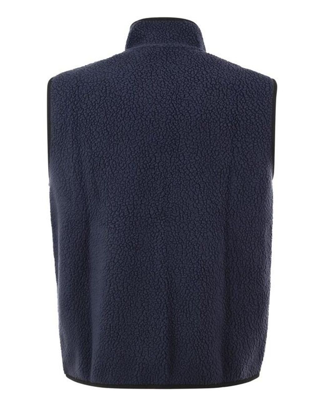 Patagonia Blue Retro Pile Fleece Vest for men