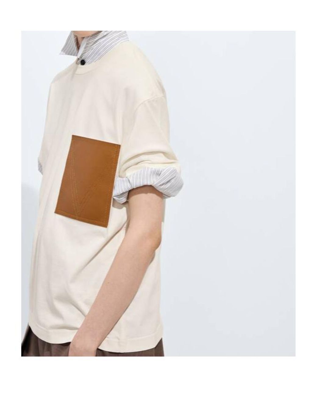 Bottega Veneta White Cotton Jersey T-Shirt
