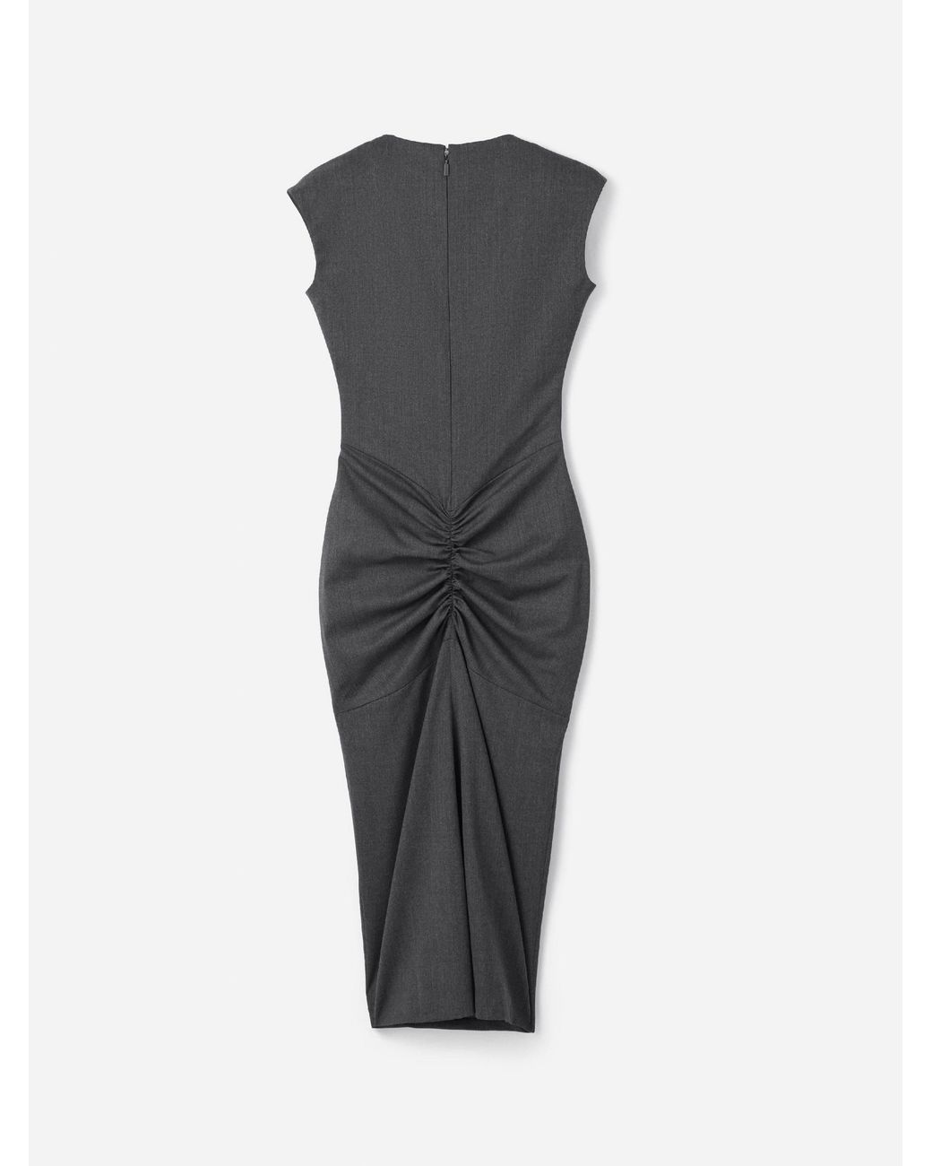 Jacquemus Gray The Alba Midi Dress