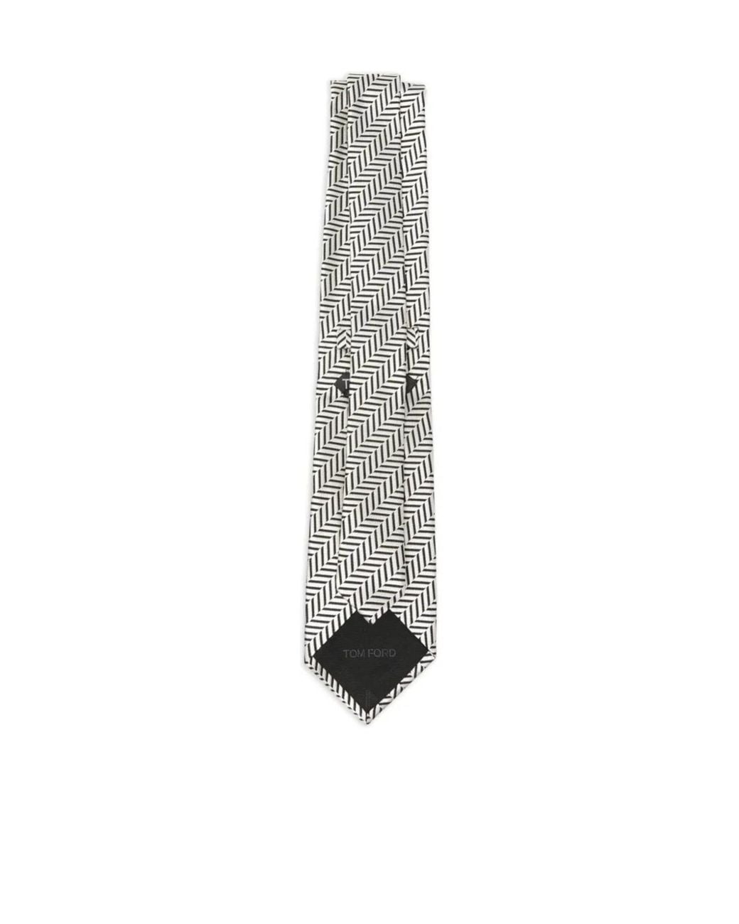 Tom Ford White Silk Tie for men