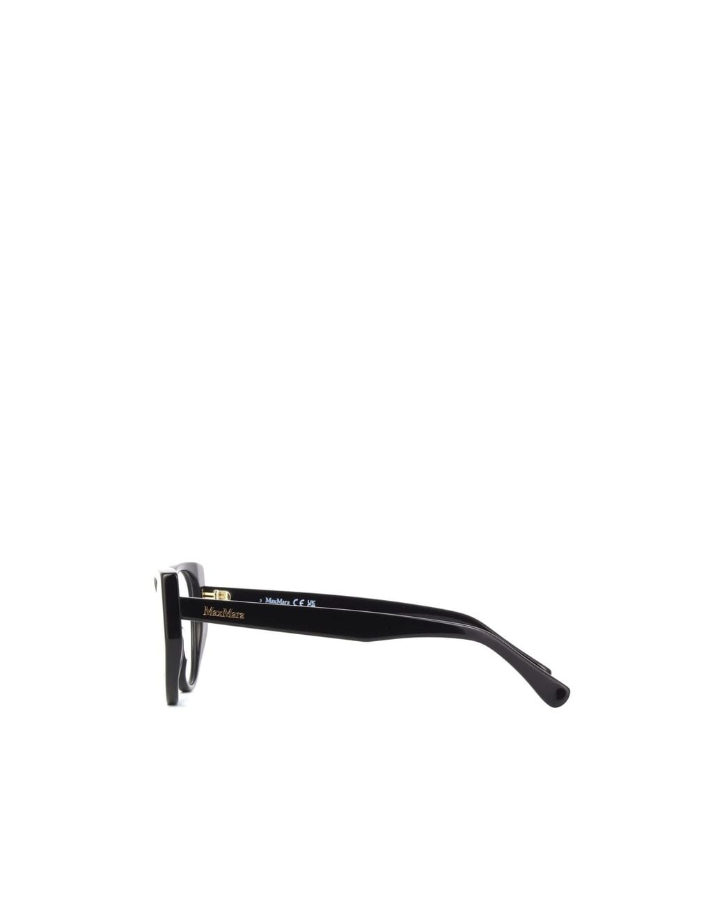 Max Mara White Cat-Eye Frame Glasses for men