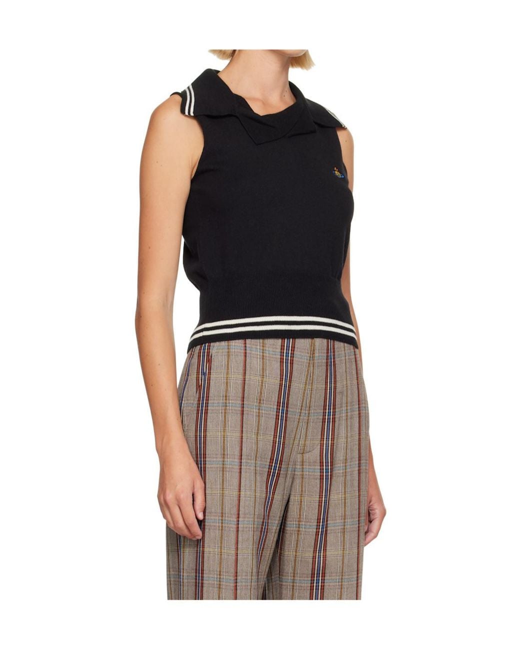Vivienne Westwood Black Doubletake Top