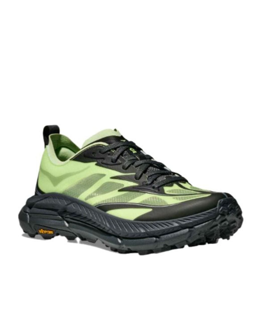 Hoka One One Green Mafate Speed 4 Lite Lace-Up Sneakers for men