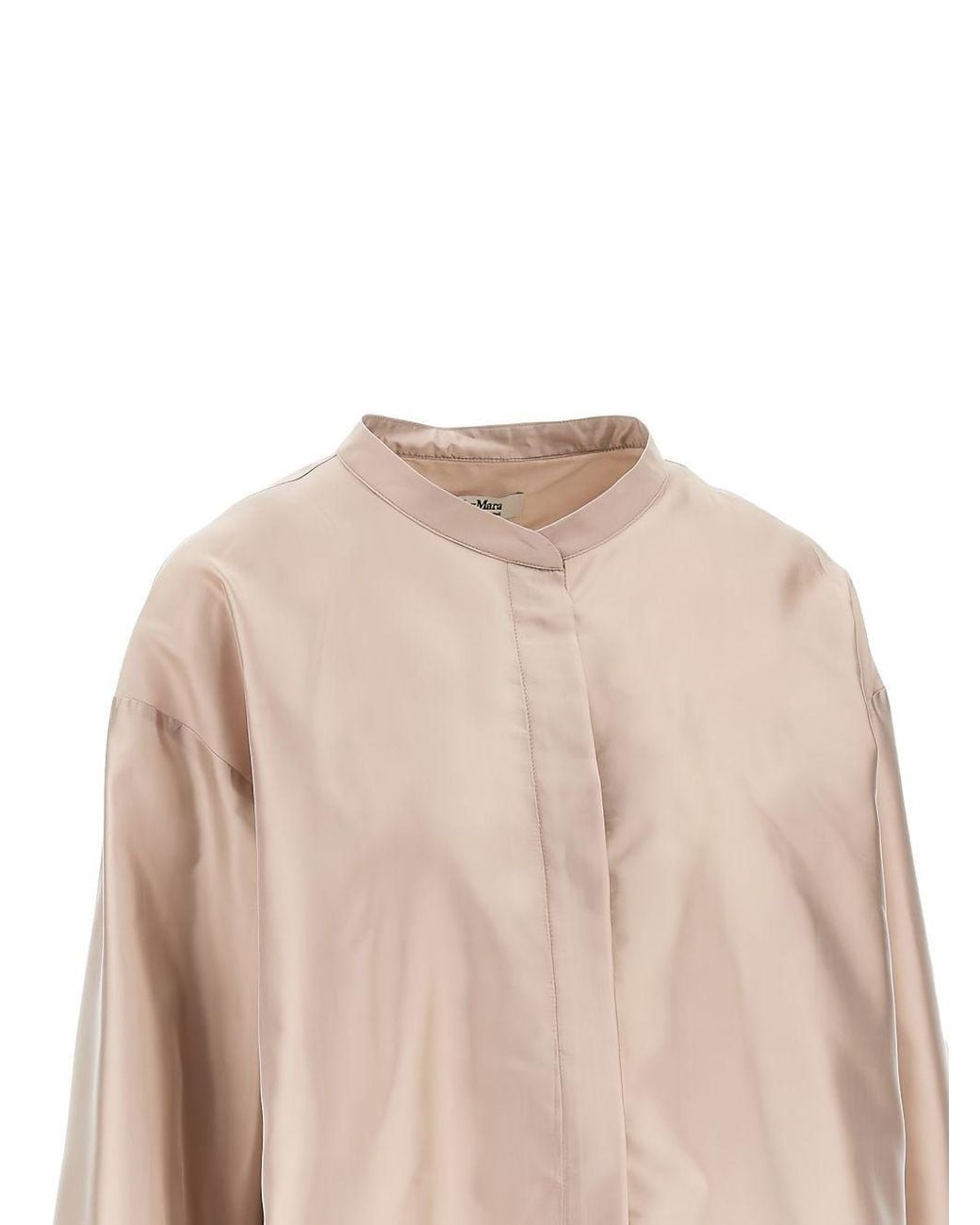Max Mara Brown 'S Racconto Crewneck Shirt