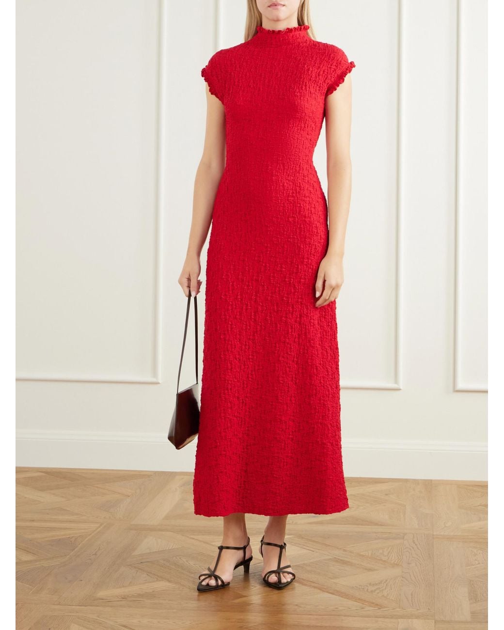 Proenza Schouler Red Bright Dress