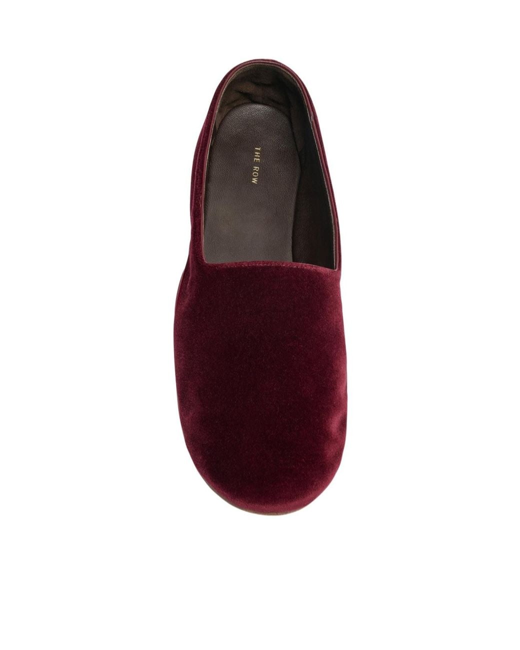 The Row Red Ponti Flat Shoes
