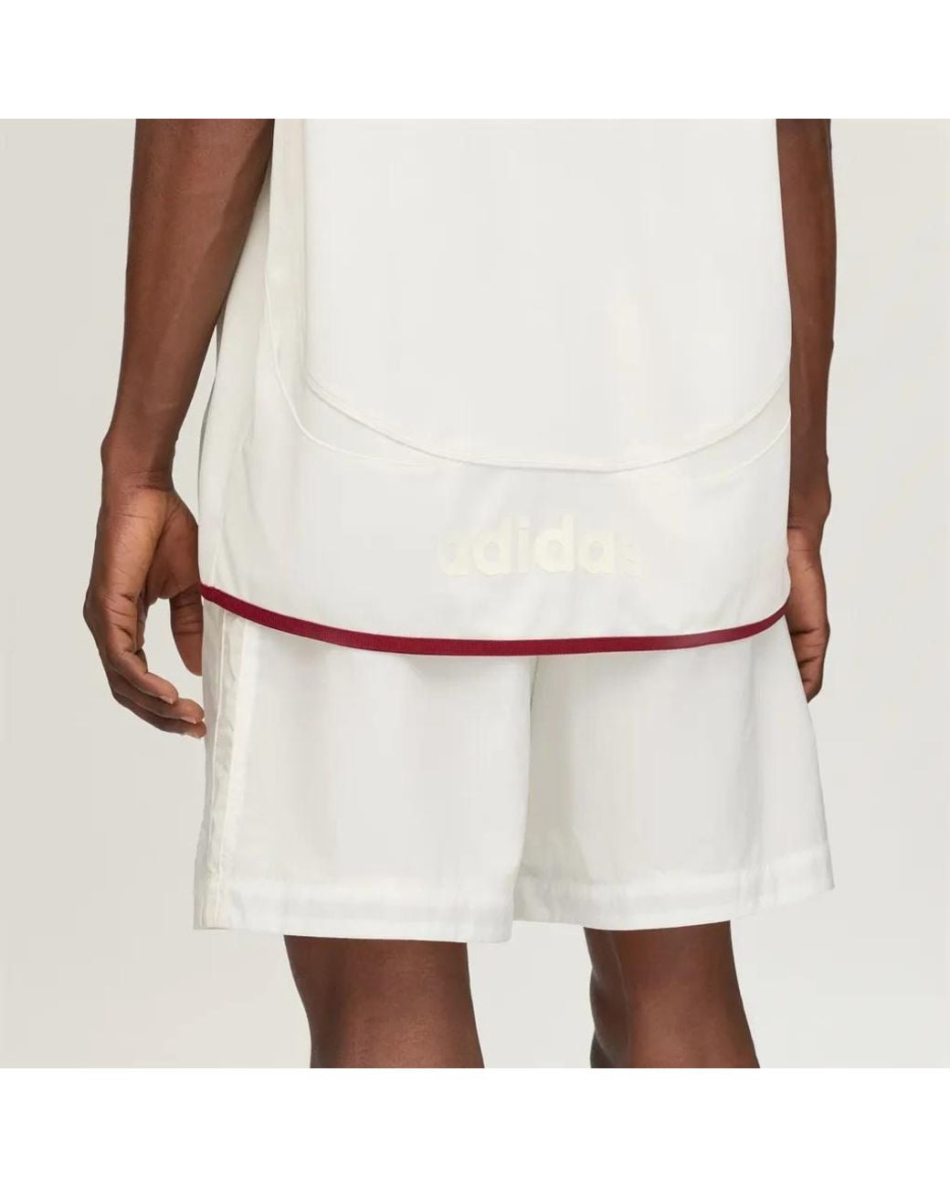 Wales Bonner White X Adidas Floral-Print T-Shirt for men