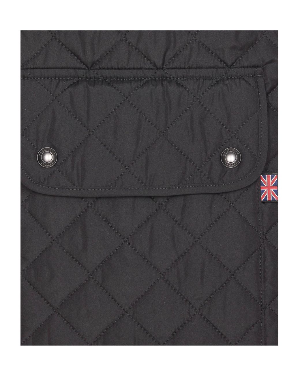 Belstaff Gray Quilted Gilet Jacket for men