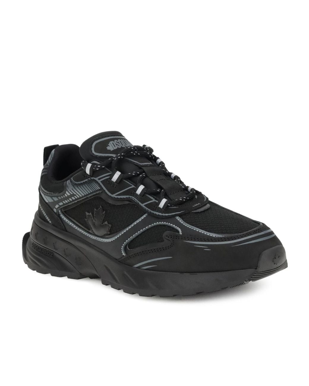 DSquared² Black Sprinter Sneakers for men