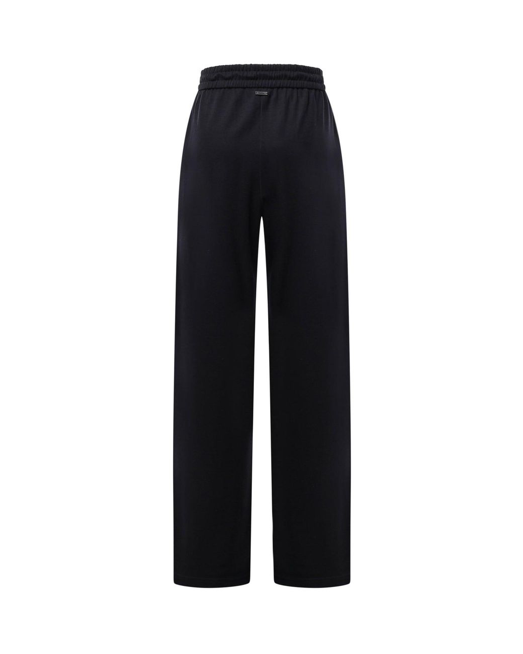 Max Mara Black Mxmdancing Drawstring Pleated Trousers