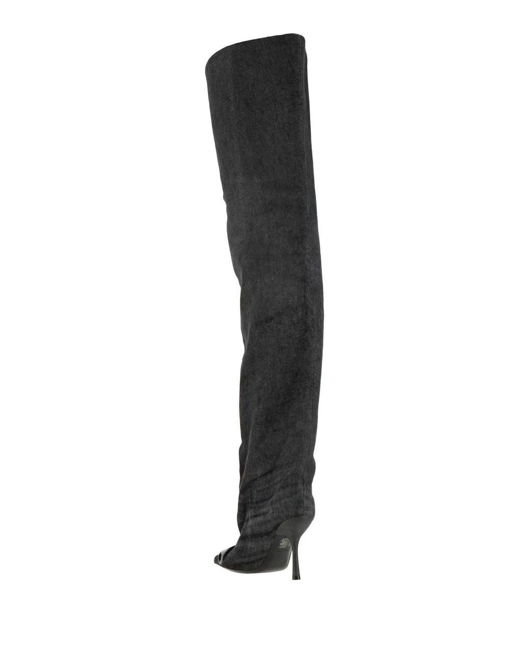 DIESEL Black Over-The-Knee Boots