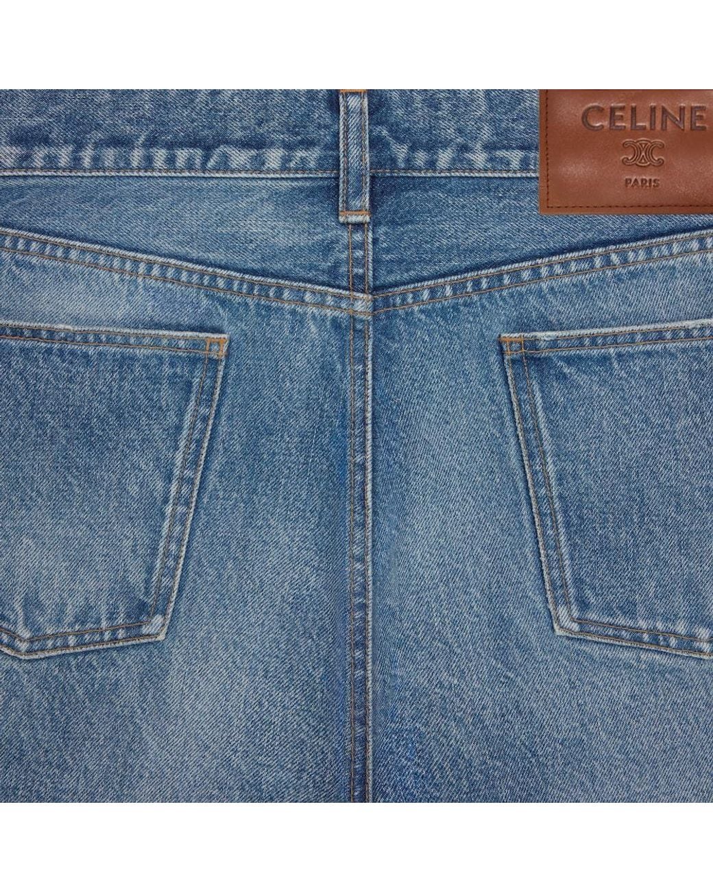 Céline Blue Shorts 003