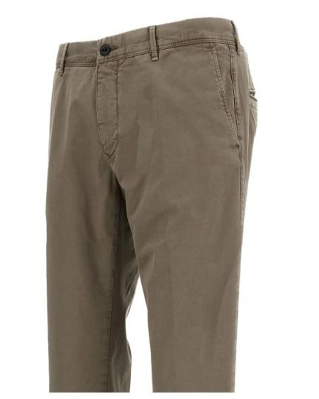 Incotex Gray Casual Trousers With Belt Loops for men