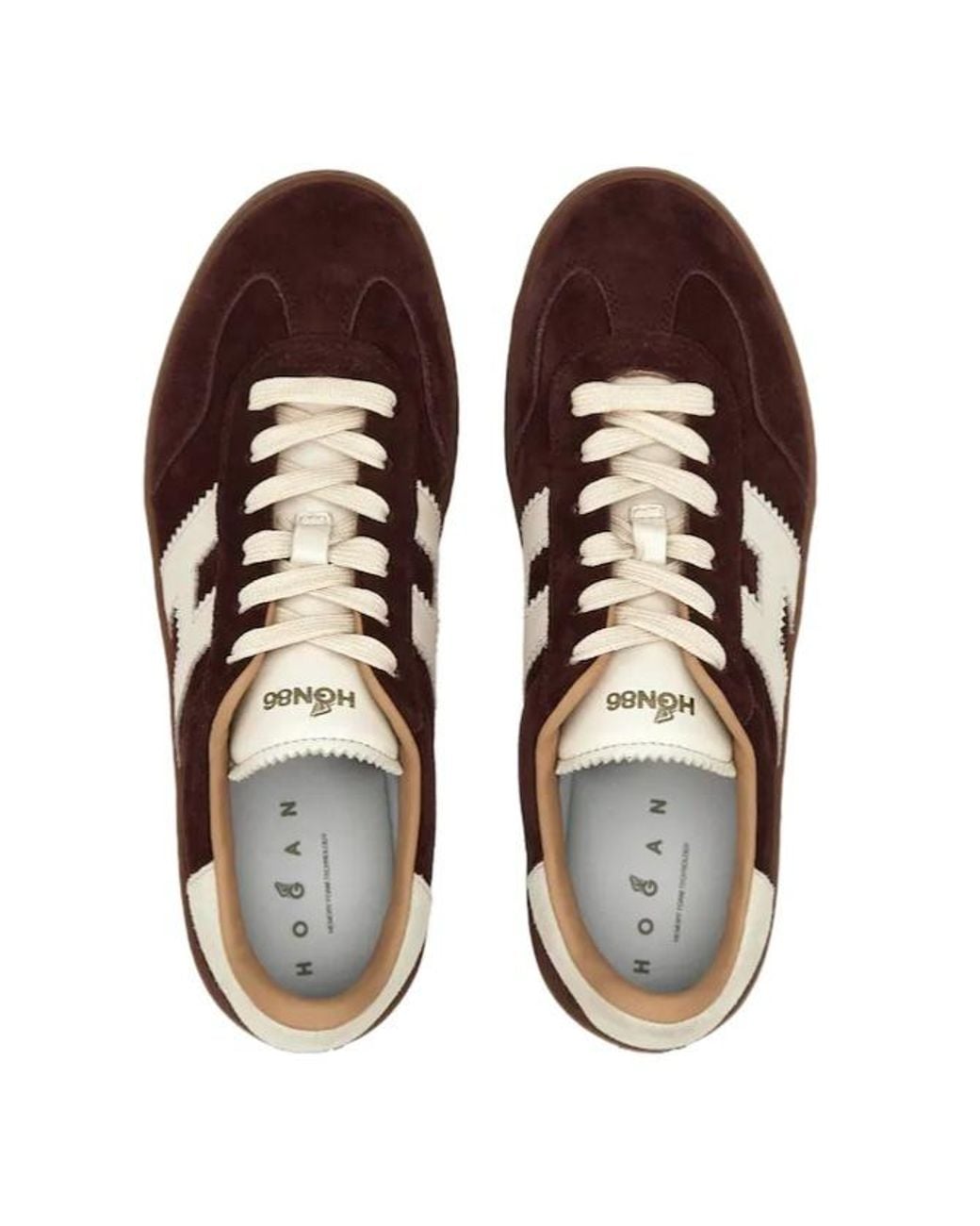 Hogan Brown Cool Sneakers