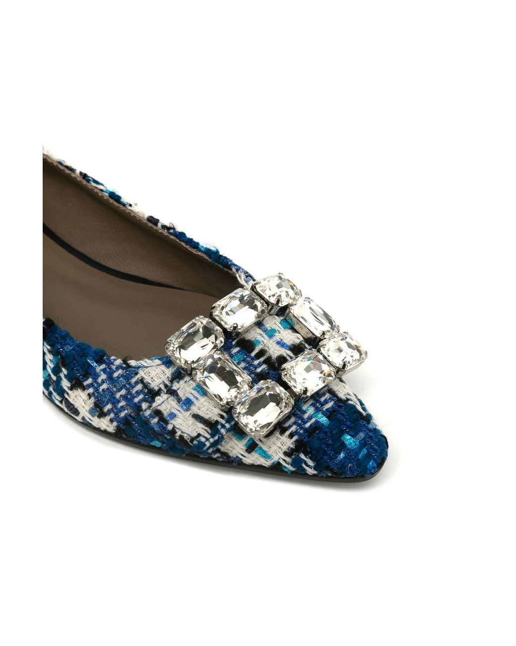 Roberto Festa Blue Jon Buckles Flats