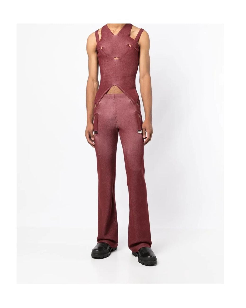 Dion Lee Lock Slit Flared Pants