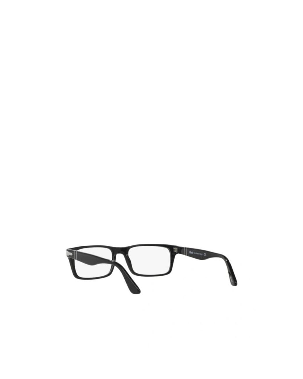 Persol White Rectangular Frame Glasses for men