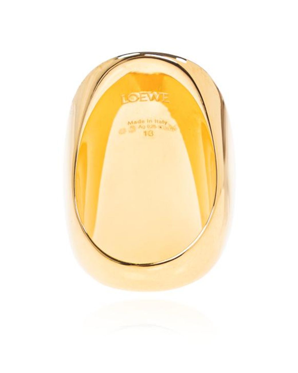 Loewe Metallic Logo Ring