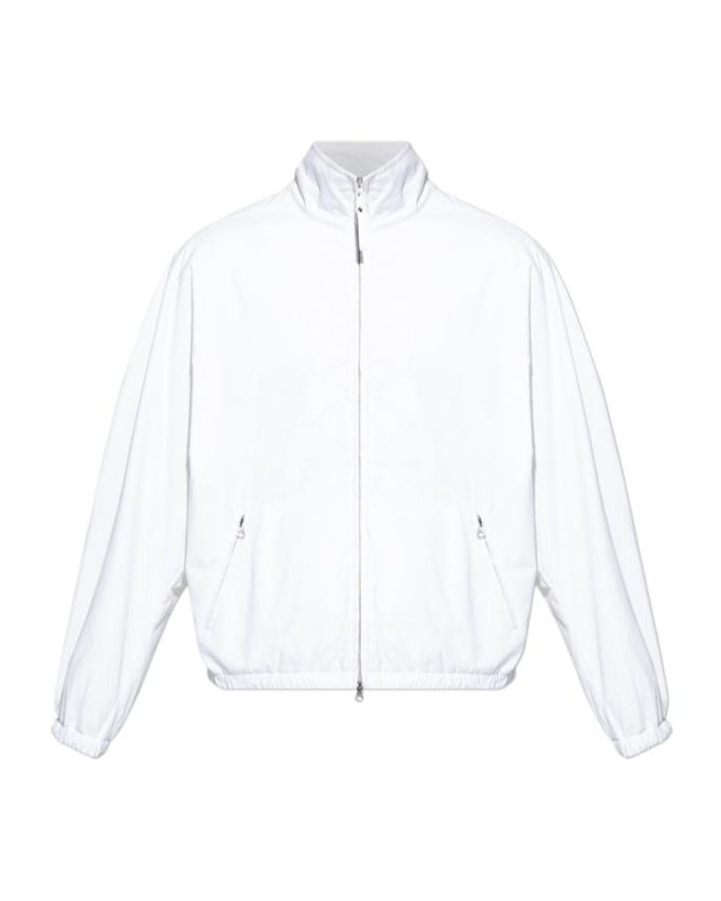 Courreges White Long Sleeve Casual Jacket for men
