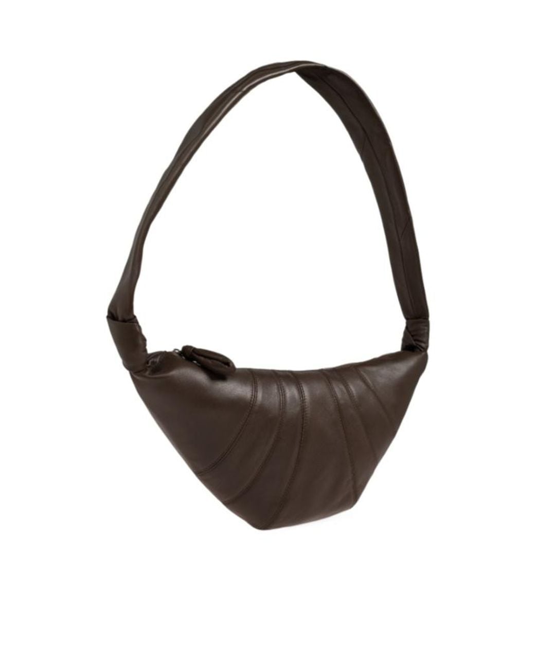 Lemaire Brown Croissant Medium Shoulder Bag for men