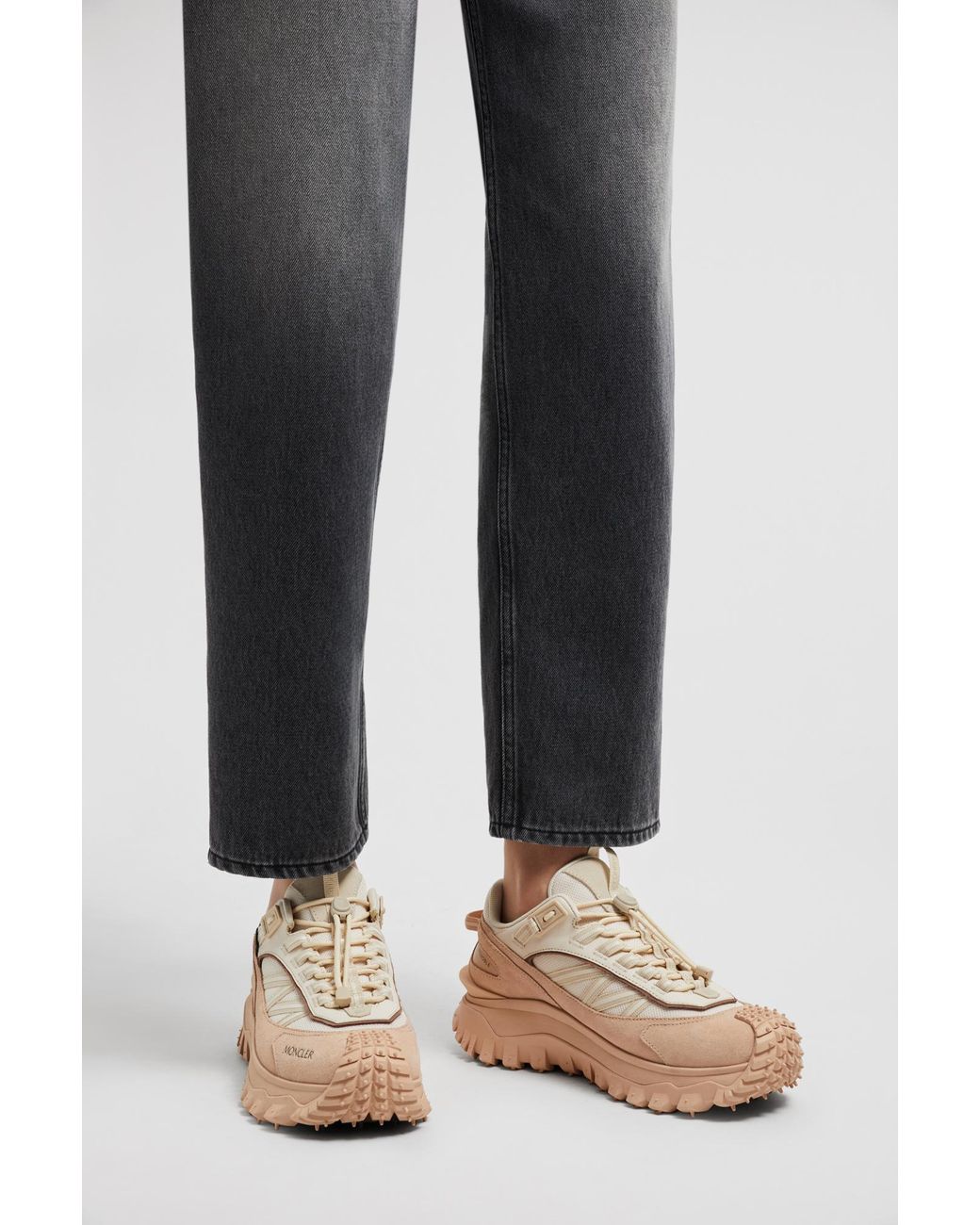 Moncler Natural Trailgrip Trainers