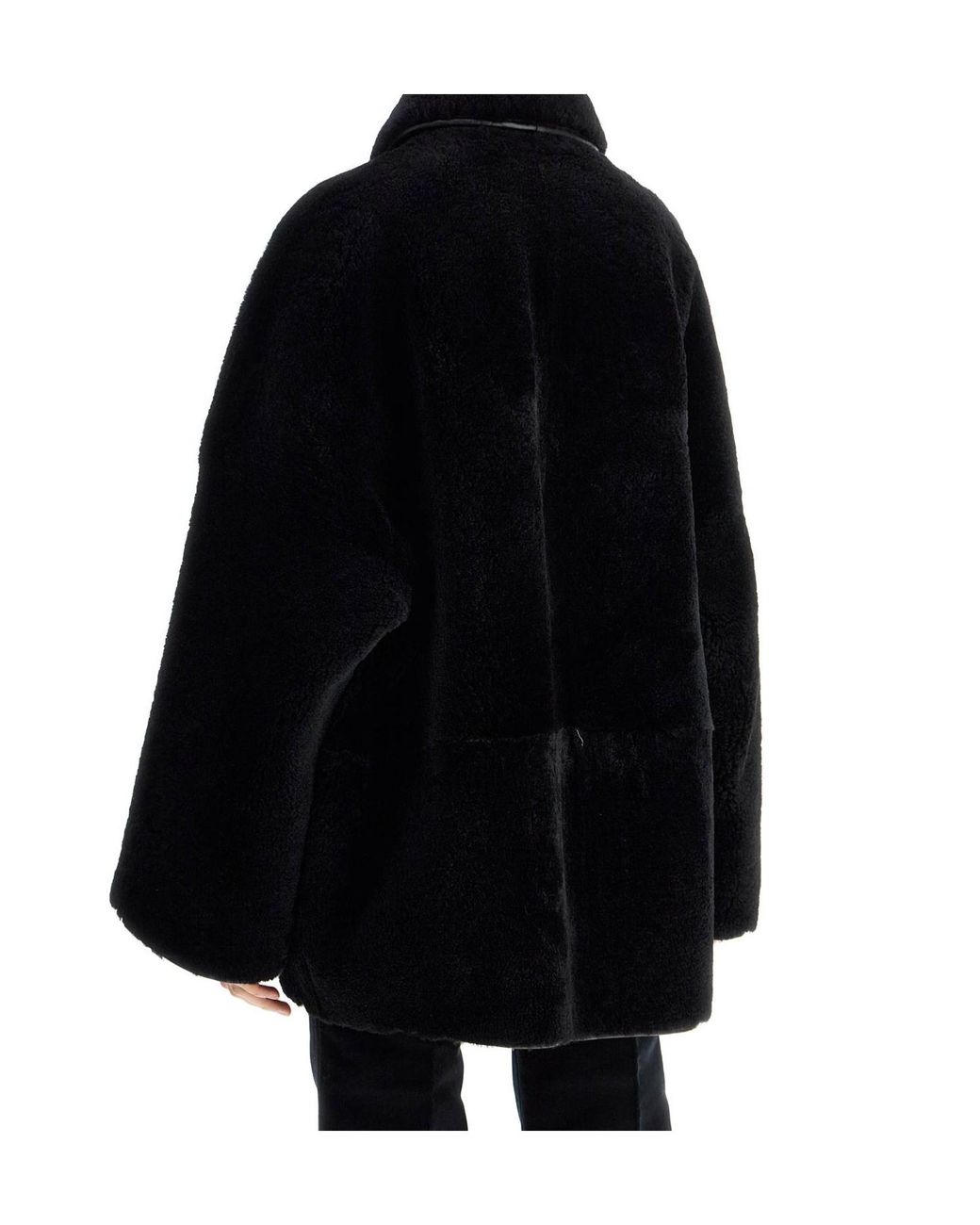 Totême Blue Shearling Jacket