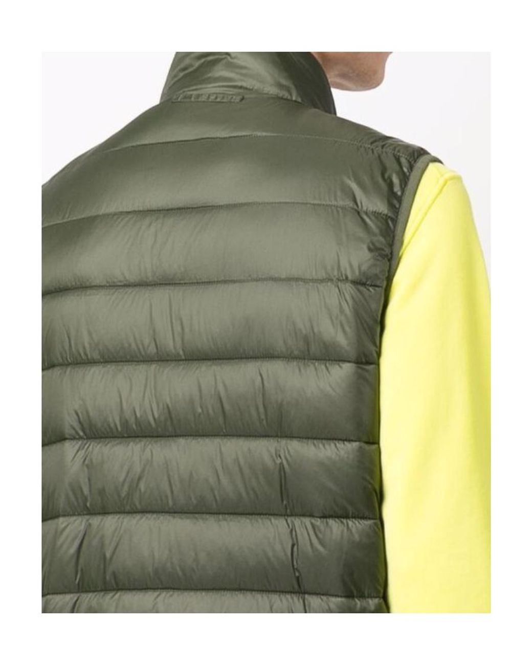 Barbour Green Bretby Zip-Up High Neck Gilet for men