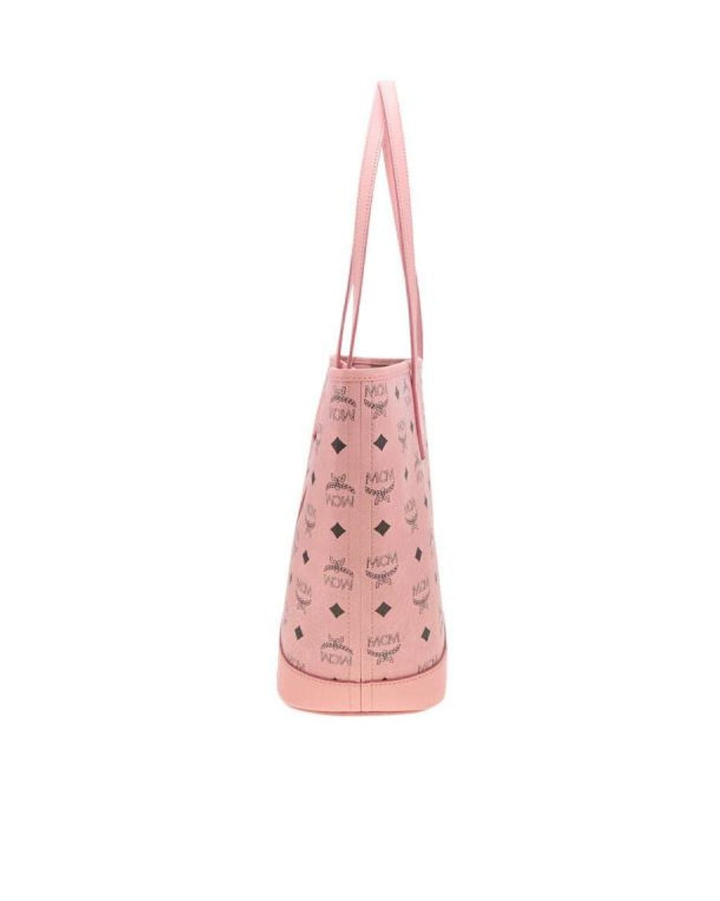 MCM Pink Liz Shopping Bag