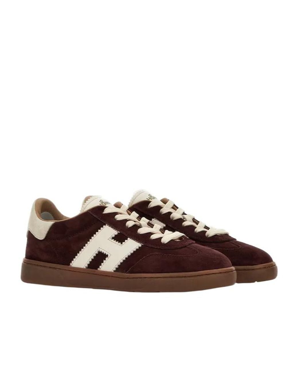 Hogan Brown Cool Sneakers