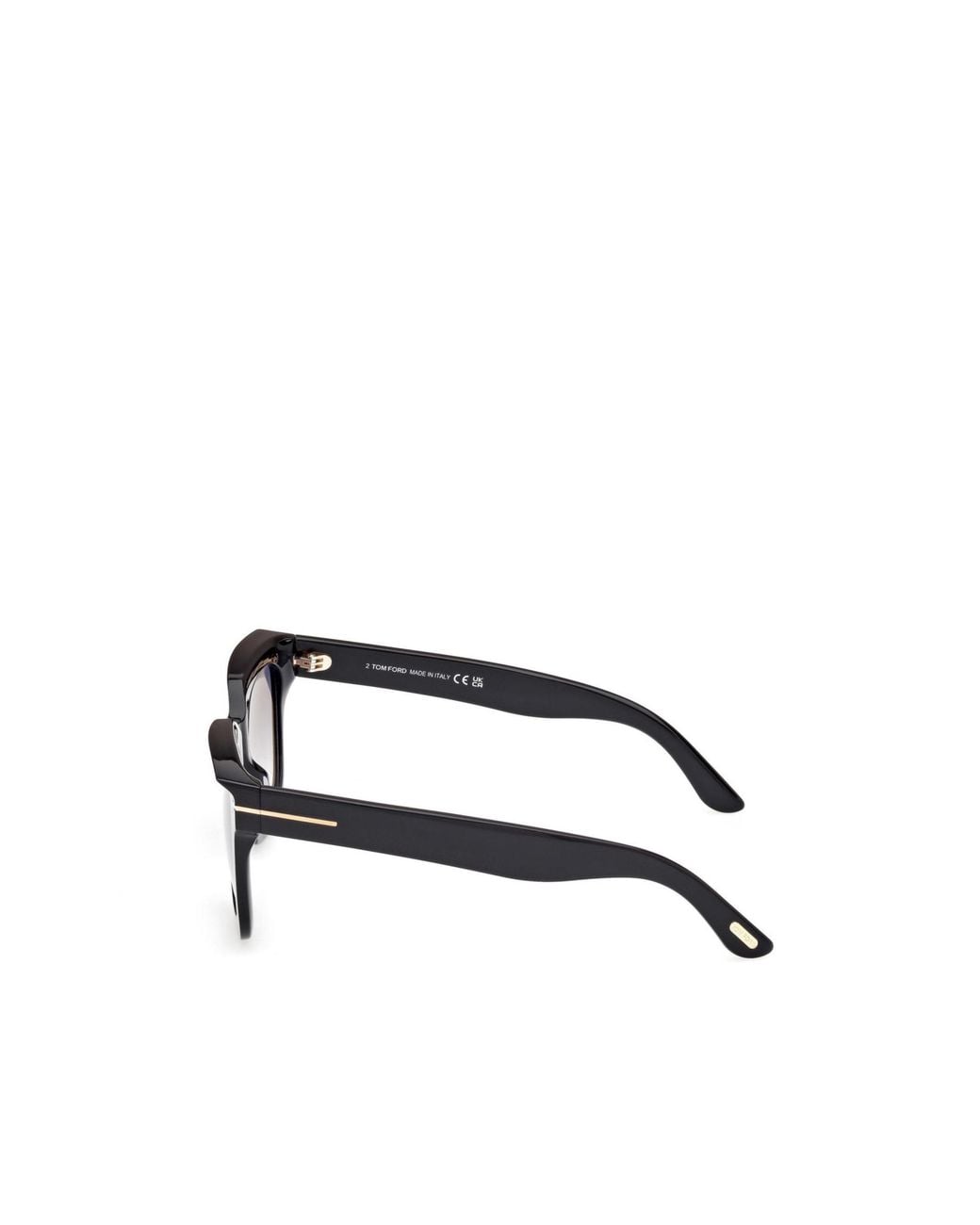 Tom Ford White Eyewear Square Frame Sunglasses