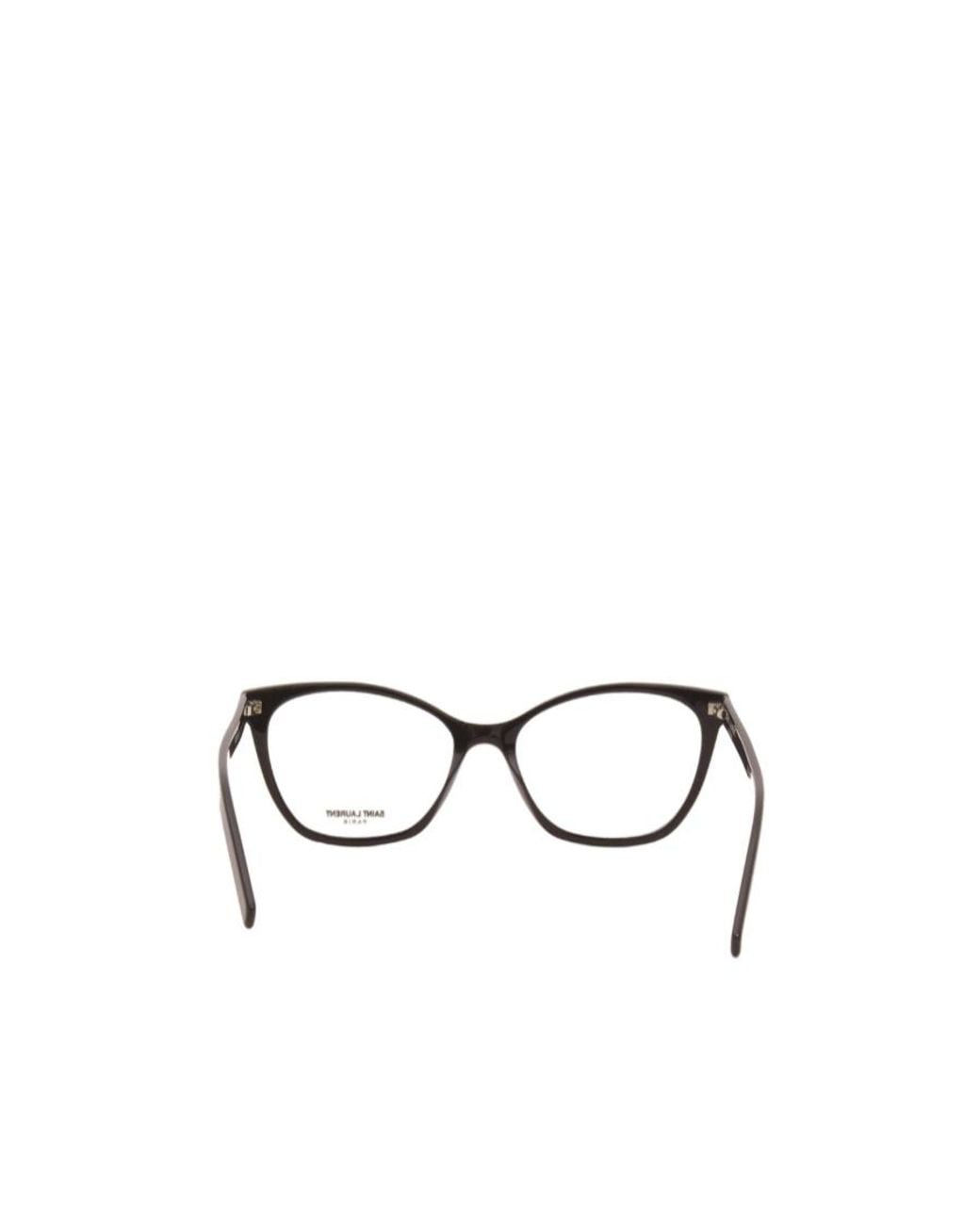 Saint Laurent White Logo Flat Mirror