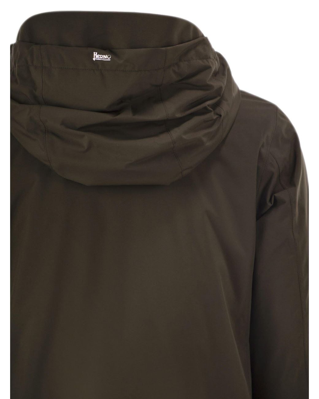 Herno Green Hooded Down Parka