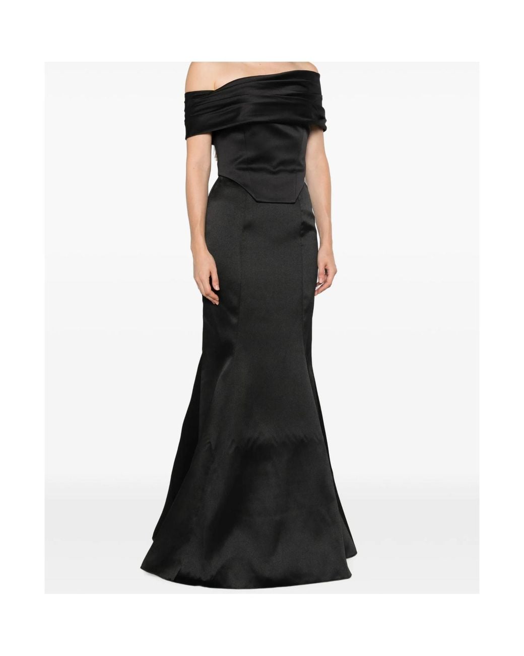 Solace London Black London The Alta Maxi Dress